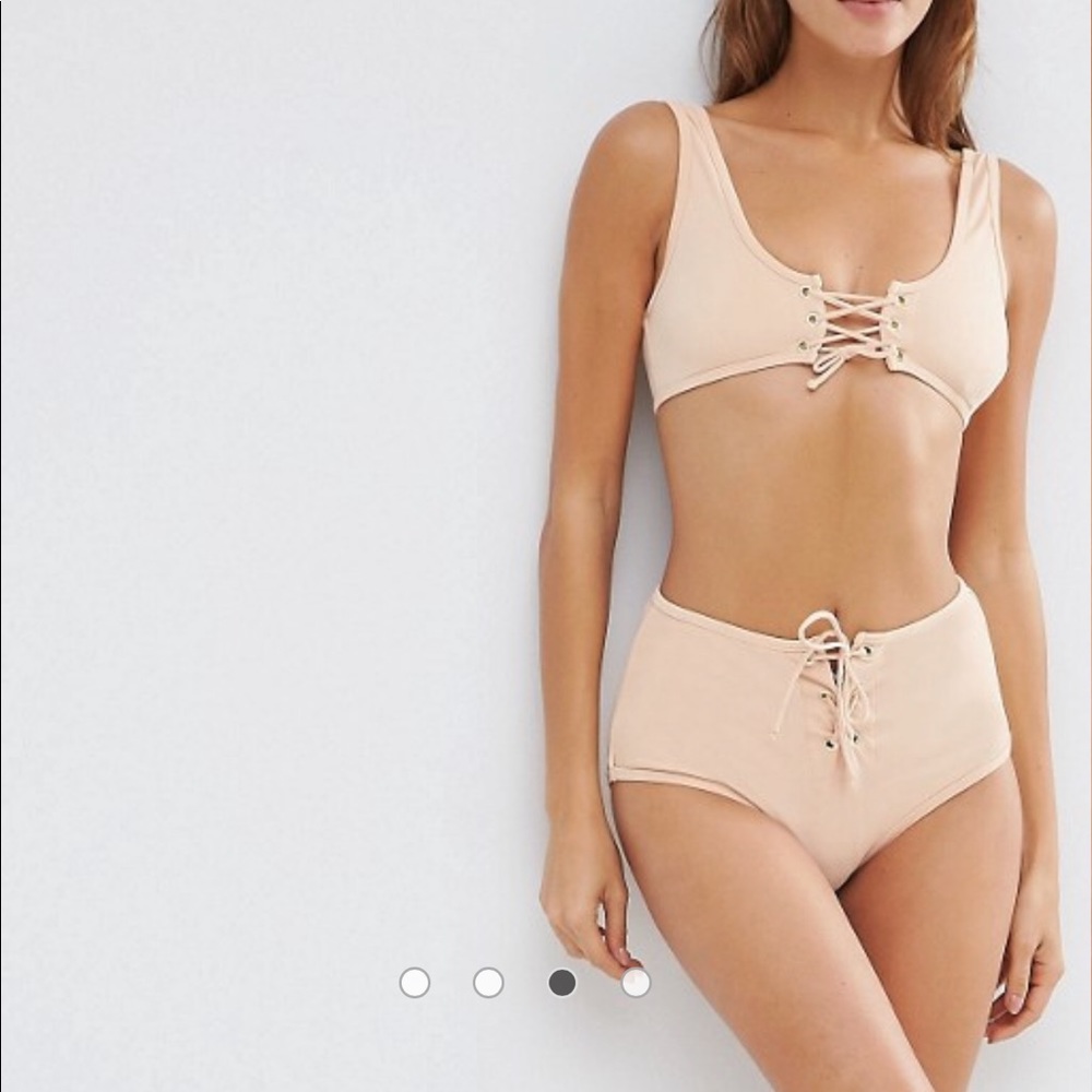 Two piece high waisted bikini from ASOS